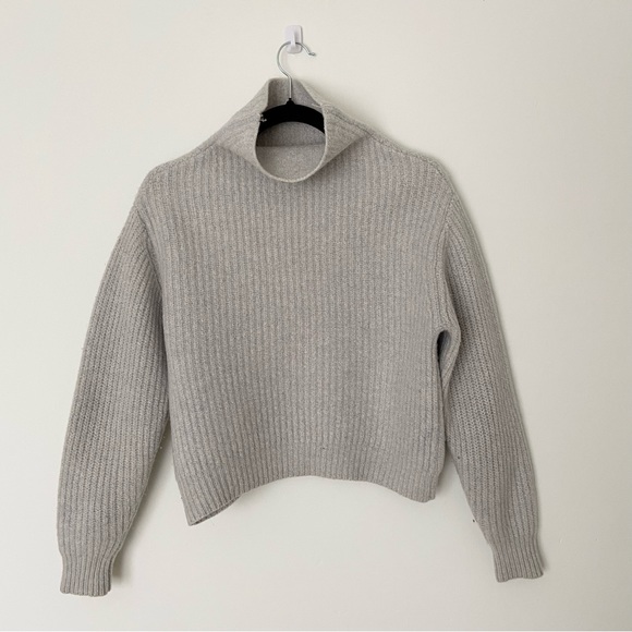 Aritzia Sweaters - Wilfred Montpellier Waist Turtleneck in Grey size XS
